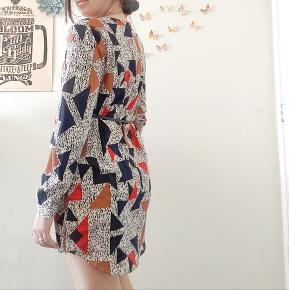 Geometric Mini Tunic Dress - Picture 7 of 7